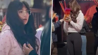 BLACKPINK’s Lisa Visits Che Kung Temple in Hong Kong to Embrace Her Spiritual Side