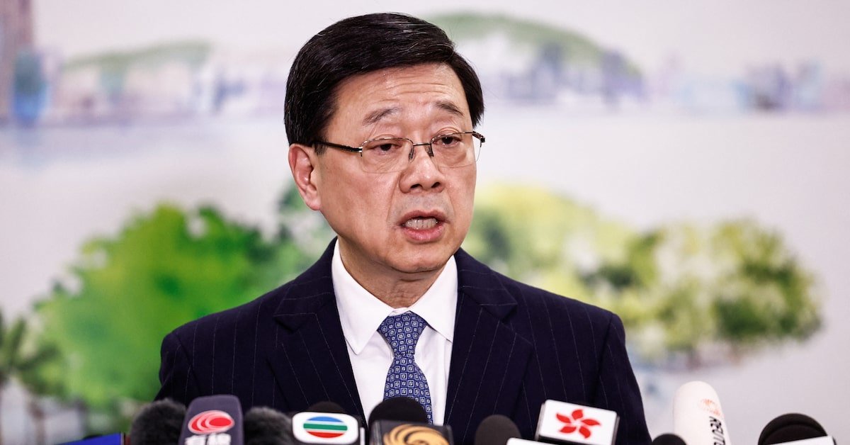 Hong Kong Chief Executive Defends Jimmy Lai Sentence as Justified After ‘Harm’ to Society