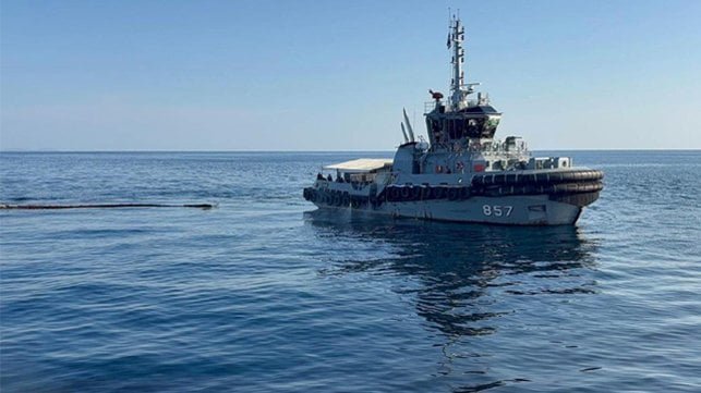 Thailand Reports Progress in Containment and Salvage Efforts After Cargo Ship Sinks Off Phuket