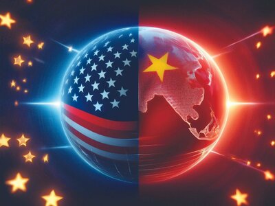 OpenAI and DeepCent Superintelligence Race: Artificial General Intelligence and AI Agents as a National Security Arms Race