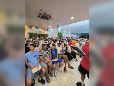 Hundreds Gather for Vibrant Purim Celebration at Chabad House on Thailand’s Koh Samui
