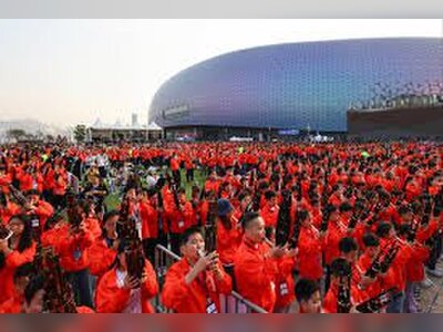 Hong Kong Sheng Ensemble of 1,200 Musicians Sets New Guinness World Record