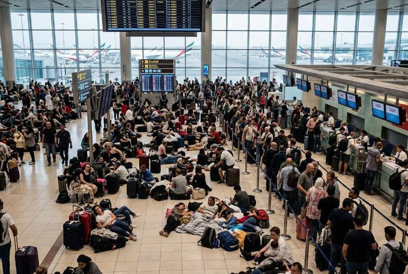 Global Travel Warnings Intensify as Middle East Airspace Crisis Deepens Amid Escalating Conflict