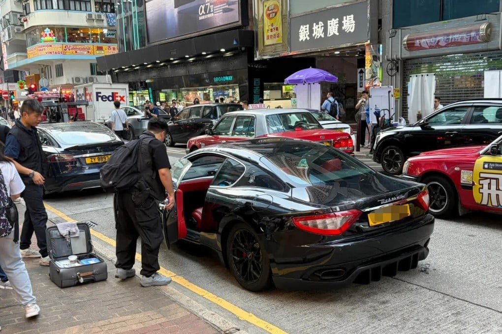 Hong Kong Police Arrest Two After Intercepting Luxury Car in Suspected Money Laundering Case