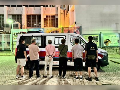 Hong Kong Police Deploy Drones for First Time in Crackdown on Illegal Street Gambling