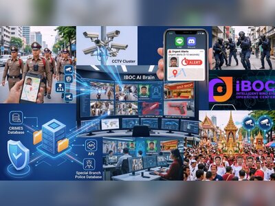 Thai Police Roll Out Domestic AI Smart Patrol System to Upgrade Urban Policing