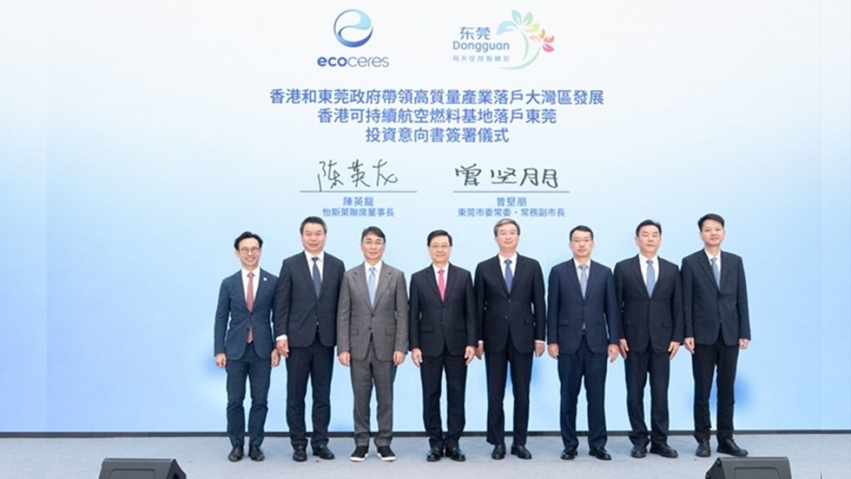 EoCeres Plans Sustainable Aviation Fuel Hub in Hong Kong Amid Push for Cleaner Air Travel