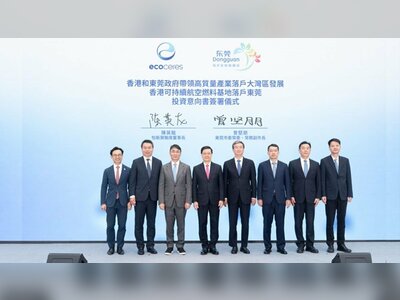 EoCeres Plans Sustainable Aviation Fuel Hub in Hong Kong Amid Push for Cleaner Air Travel