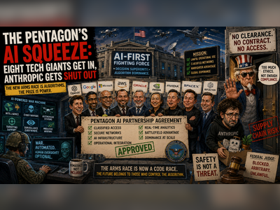 The Pentagon’s AI Squeeze: Eight Tech Giants Get In, Anthropic Gets Shut Out [Podcast]