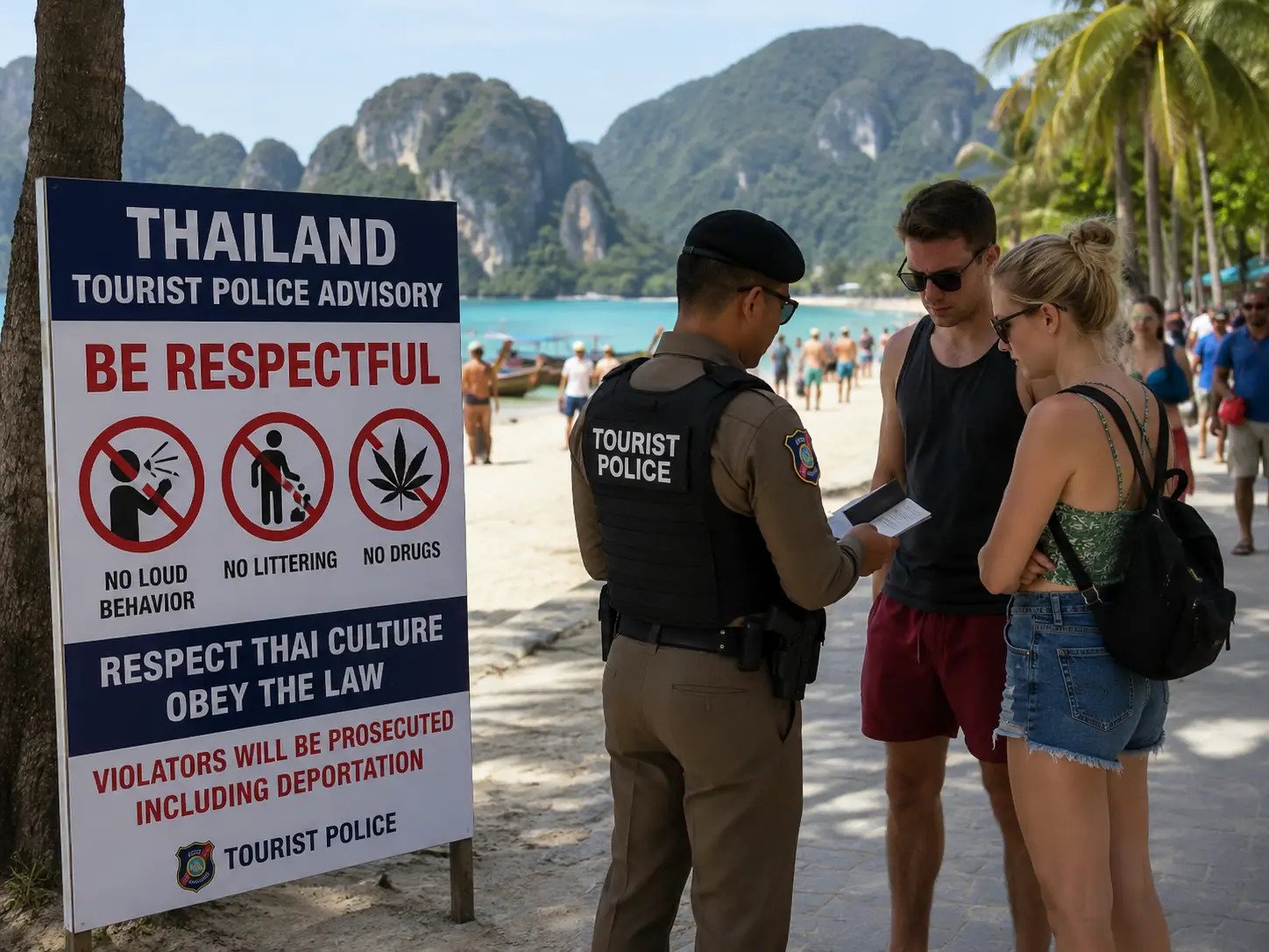 Thailand Tightens Enforcement on Tourist Misconduct as Authorities Target Unruly Behavior in 2026