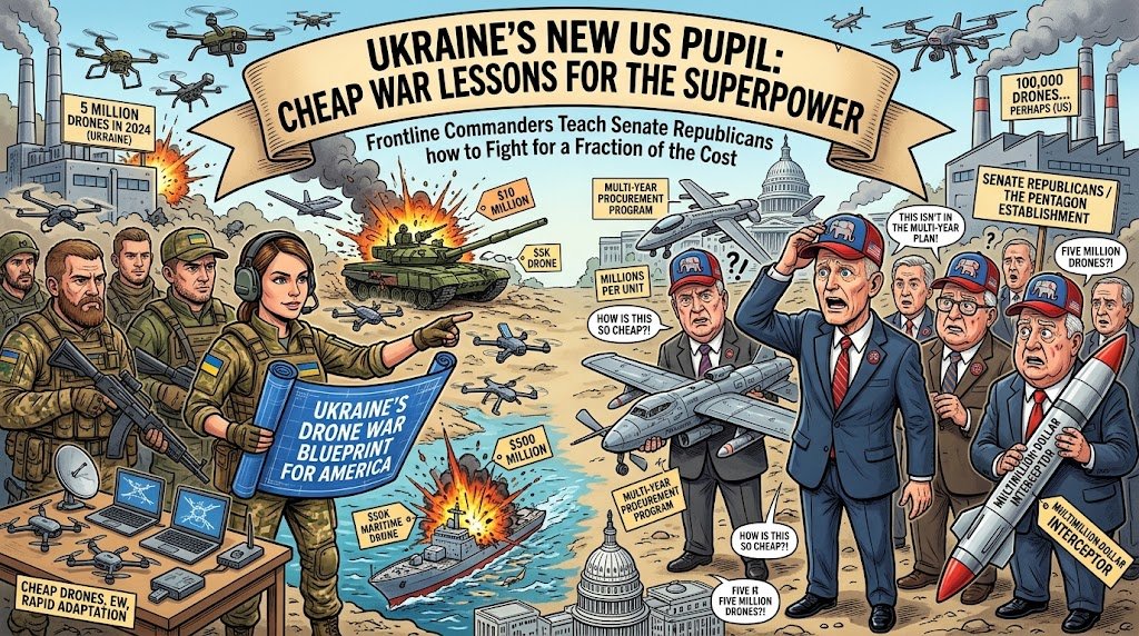 Ukraine Tells Senate Republicans Its Drone War Offers a Blueprint for America