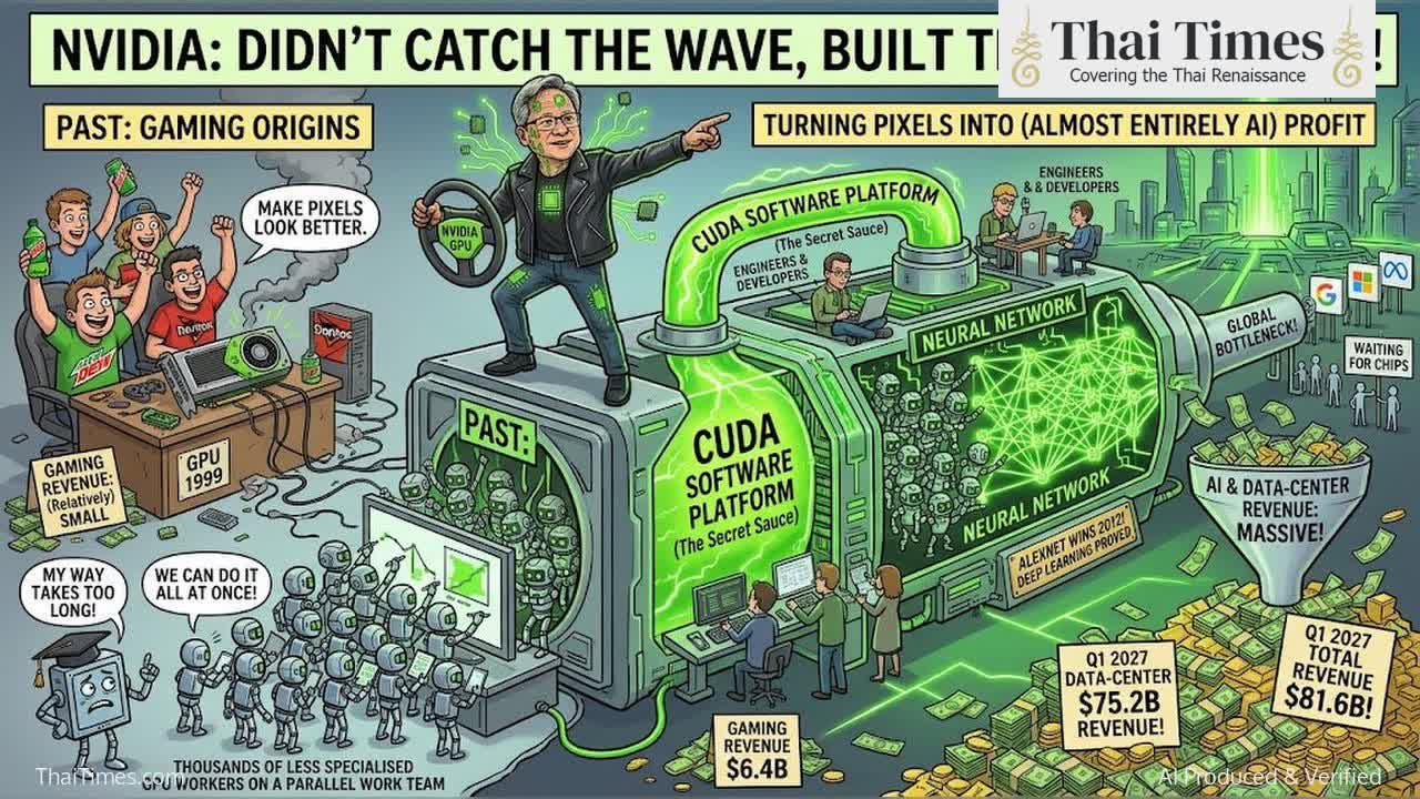 Success: Nvidia Turned Gaming Chips Into the Engine of the AI Boom ...